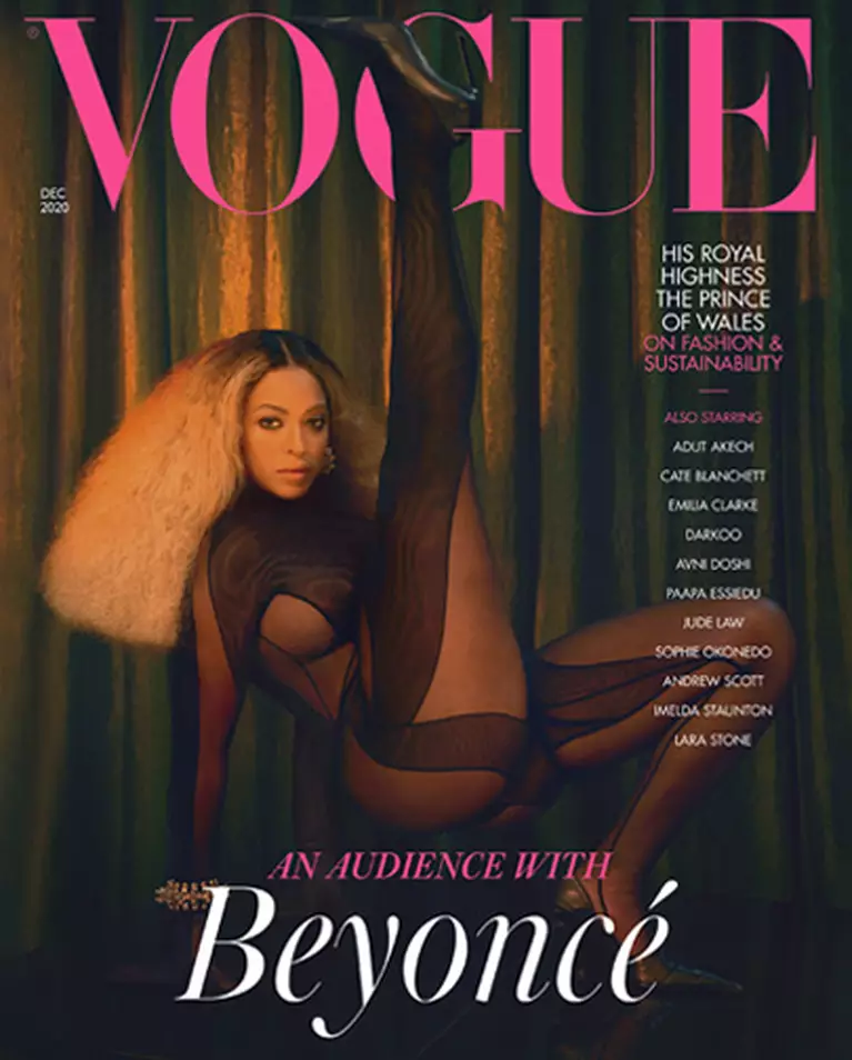 Beyoncé sur la couverture de Vogue