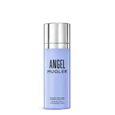 Logo Angel en relief sur un arrière-plan blanc texturé.