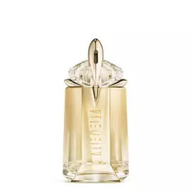 Flacon de parfum Alien Goddess sur fond gris clair